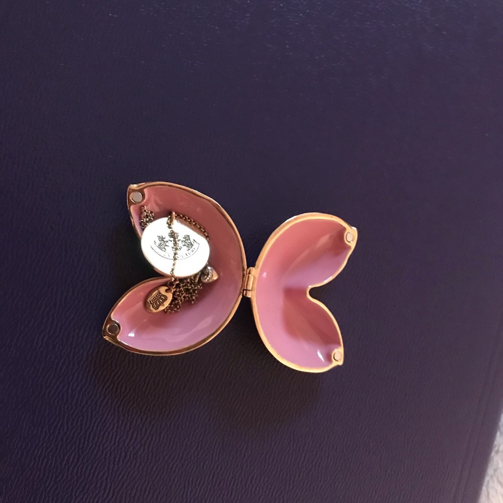 Juicy Couture Fortune Cookie Necklace